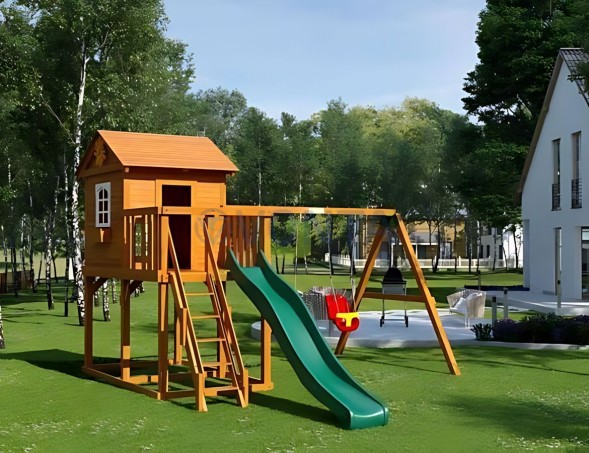 Детская деревянная площадка IgraGrad Домик 1