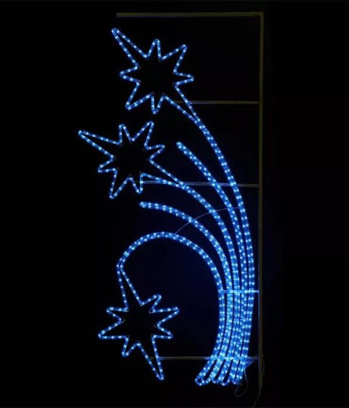 Светодиодная консоль Салют 95*170 см., синий