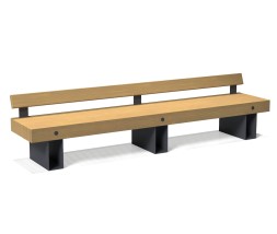 Скамья “Лондон” со спинкой, ПМ-150
