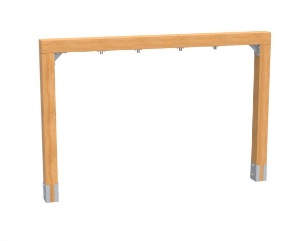 Качели «Армада 2 подвеса». Подвесы приобретаются отдельно, 894.14