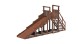 Зимняя деревянная горка Custwood Winter W3 (лестница сзади,скат 3,5 м)