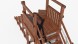 Зимняя деревянная горка Custwood Winter W3 (лестница сзади,скат 3,5 м)