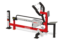 Уличный силовой тренажер для развития мускулатуры спины, плечевого пояса, бицепса, пресса с изменяем, УТН-02Г