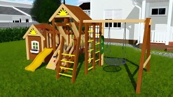 Детская площадка для дома Baby Mark 6
