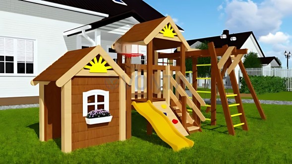 Детская площадка для дома Baby Mark 6