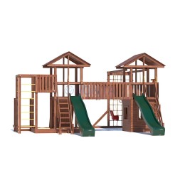 Детская деревянная игровая площадка для улицы дачи CustWood Active 13