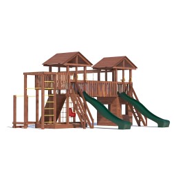 Детская деревянная игровая площадка для улицы дачи CustWood Active 13