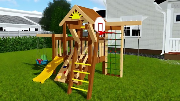 Детская площадка для дома Baby Mark 2