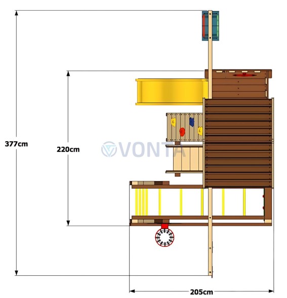 Детская площадка для дома Baby Mark 2