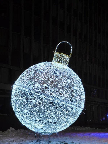 Светодиодная инсталляция Елочная игрушка 200 см. 1 шт., (SR252)