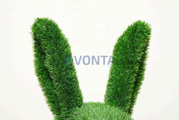 Топиари заяц Лада, h=90 см — газон Eco