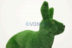 Топиари заяц Лада, h=90 см — газон Eco