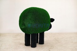 Топиари овечка кучерявая h=100см — газон Deluxe Green+Есо