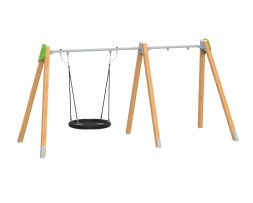 Качели на брусе «Гнездо + 1 подвес». 1 подвес приобретается отдельно, 422.07