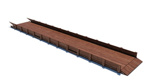 Выкат для зимней горки Custwood Winter