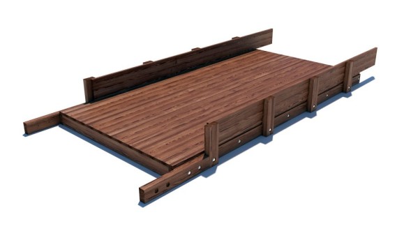 Выкат для зимней горки Custwood Winter