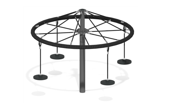 Карусель канатная”Лиана 2″, КР-31