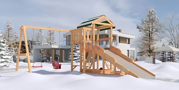 Детская площадка Савушка Мастер 2 (4 сезона)