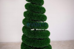 Елка спиралька, h=180см — газон Deluxe Green