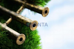 Топиари композиция музыканты звезды — Дэвис, Витуш, Гаррет — газон Deluxe