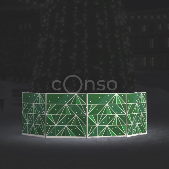 Ограждение «Зимние узоры»