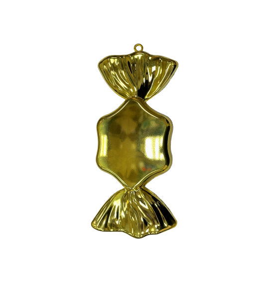 Конфетка глянцевая, золотая, 30 см