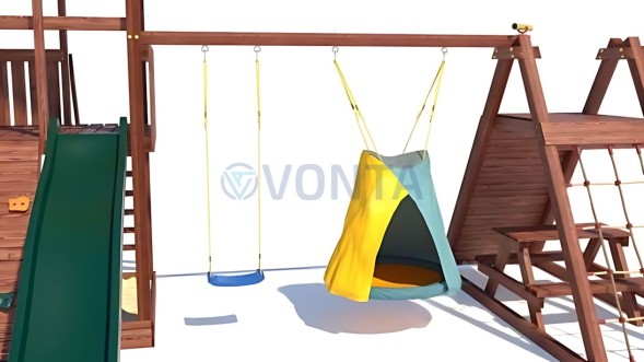Детская площадка CustWood Family F9