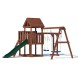 Детская площадка CustWood Junior Color JC5 с деревянной крышей