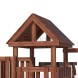 Детская площадка CustWood Junior Color JC5 с деревянной крышей