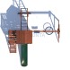 Детская площадка CustWood Junior Color JC5 с деревянной крышей