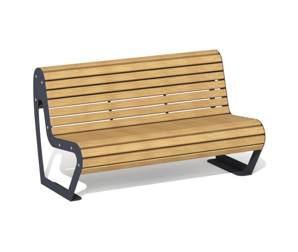 Скамья со спинкой “Новая волна”, ПМ-01