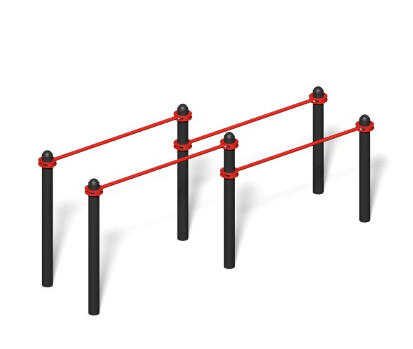 Воркаут-комплекс “Брусья двухуровневые”, СО-208