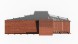 Зимняя деревянная горка Custwood Winter WF4 с крышей (лестница сзади, скат 4 м)