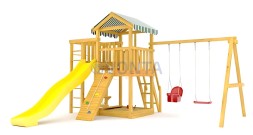 Детская площадка Савушка Мастер 3 Plus (горка 3 метра)