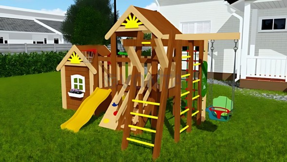 Детская площадка для дома Baby Mark 3