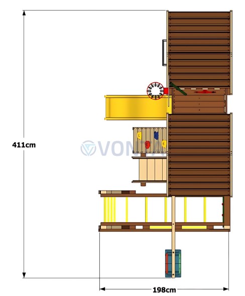 Детская площадка для дома Baby Mark 3