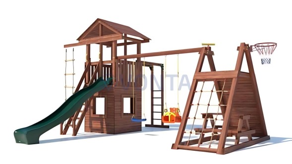 Детская площадка CustWood Family F14
