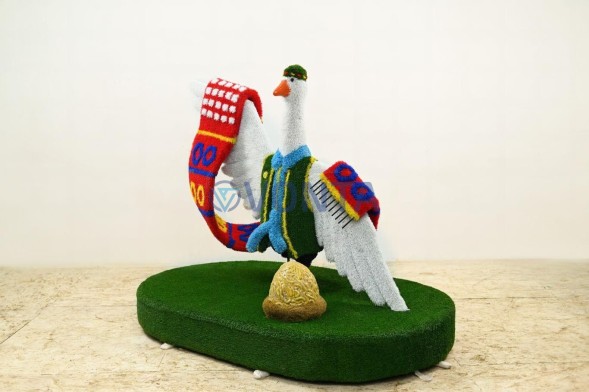 Топиари композиция бардымский гусь — газон Eco