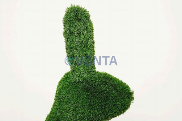 Топиари заяц Мила, h=105см — газон Eco