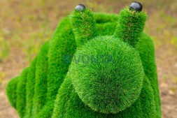 Топиари улитка, важная с кашпо — газон Eco