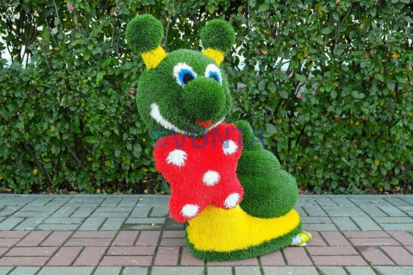 Топиари композиция улитки малышка и Элли — газон Eco