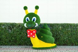 Топиари композиция улитки малышка и Элли — газон Eco