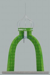 Топиари монумент прошлым поколениям, h = 300 см — газон Eco