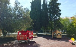 Игровое оборудование “Пожарная машинка”, ИО-10.1