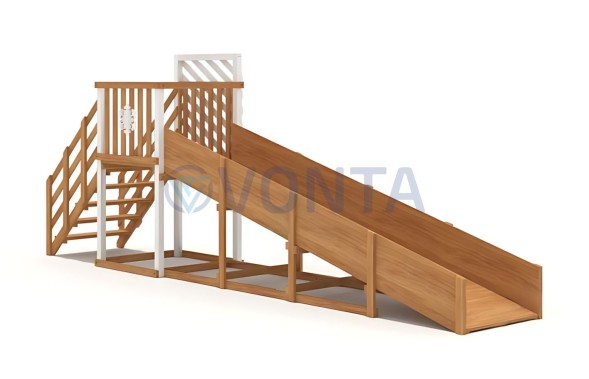 Зимняя горка IgraGrad Snow Fox скат 5 м мод.2