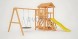 Детская площадка Савушка Мастер 2 с качелями Гнездо 1 метр