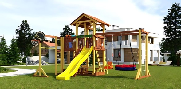Детская площадка Савушка 15 Comfort Plus