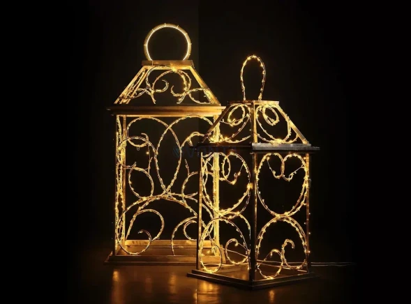 Комплект светодиодных фигур Фонари 2 шт. 140 и 170 см., (SR141)