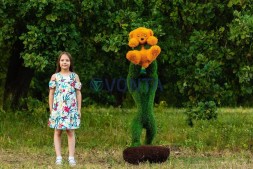 Топиари обезьяна Сани — газон Eco