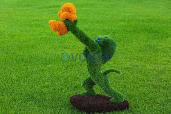 Топиари обезьяна Сани — газон Eco